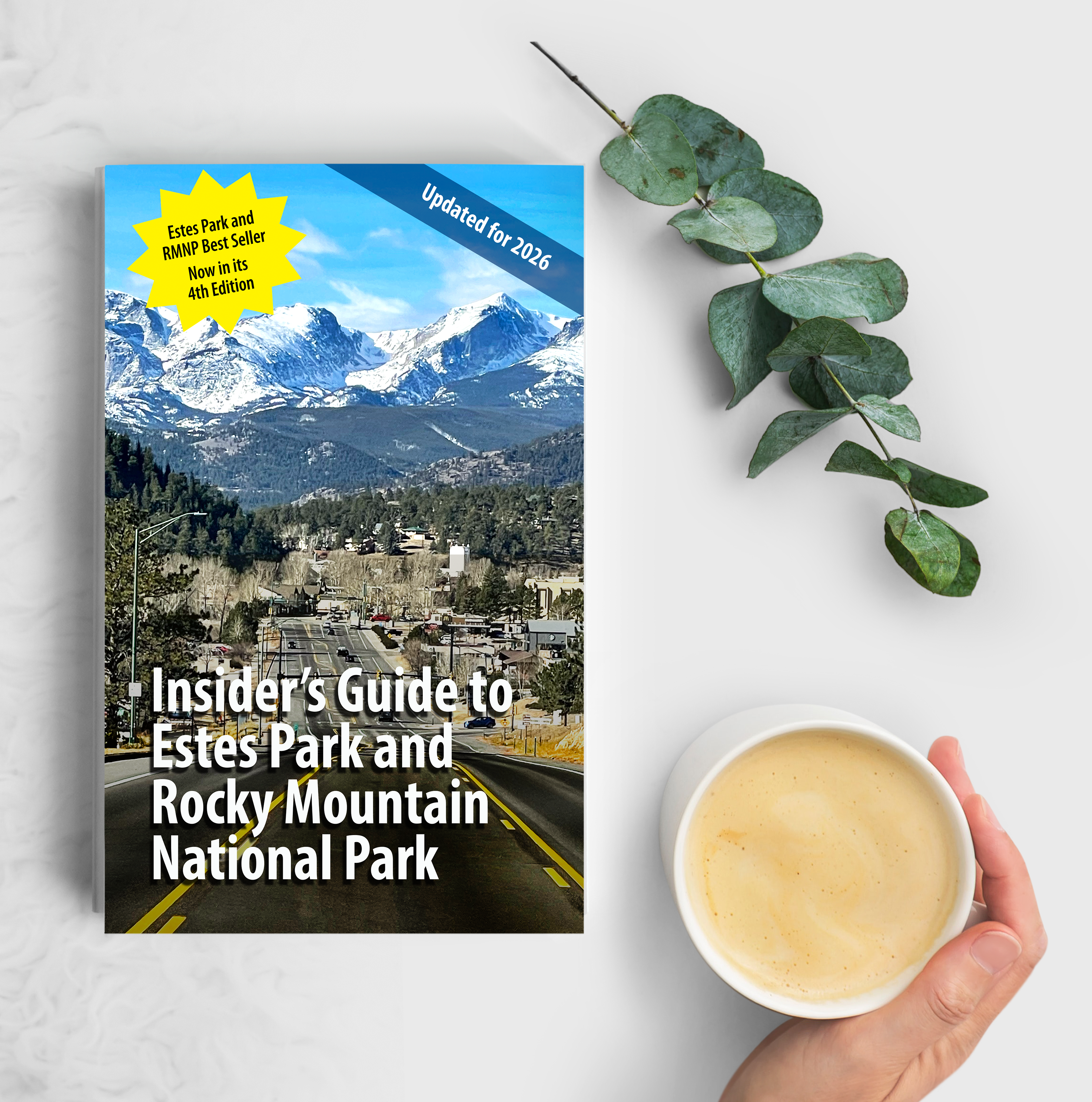 Insider's Guide to Estes Park and Rocky Mountain National Park book cover and artwork